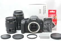 ★【限定！一眼レフスターティングセット】 Canon EOS Kiss X3 ★ EF28-80mm II USM EF55-200mm II USM_画像1