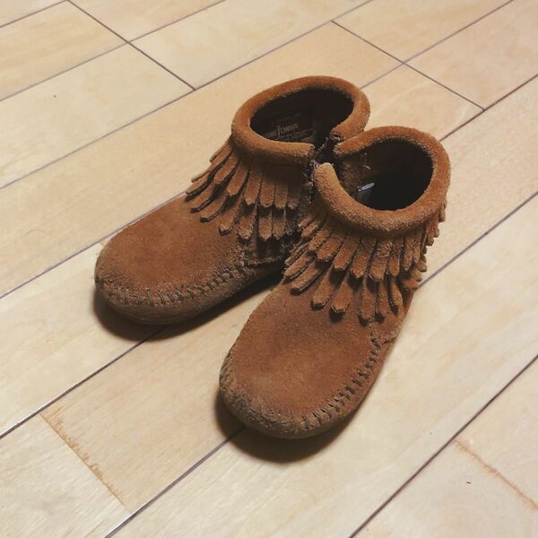 MINNETONKA フリンジ ブーツ US5 12