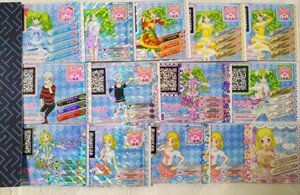 プリパラ　キャラトモチケ　ファルル　ひびき　ふわり　アーケードゲーム