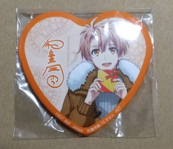 アイドリッシュセブン 和泉三月 ハート型 缶バッジ アイナナ 三月