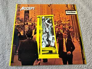 超音波洗浄済 Accept/I'm a Rebel 中古LP アナログレコード アクセプト Vinyl 815 771-1 Y-1