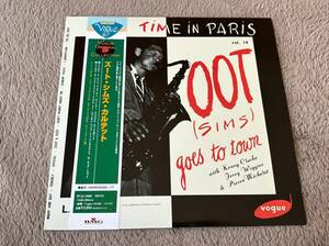 ズート・シムズ・カルテット Zoot Sims goes to town 中古アナログレコード 10inch 10インチ mono ジェリー・ウィギンス BVJJ-2960 Vinyl