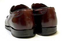 ALDEN 2210 cordovan leather Uチップ バーガンディ オールデン コードバンレザーシューズ 革靴 ドレスshoes ビジネス レースアップ 7D_画像7