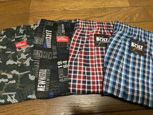 *** life guard /BOLT lightning bolt * trunks [L] size 4 pieces set ***