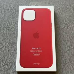 [新品未開封]Apple純正 国内正規品 iPhone 13 シリコンケース MagSafe 対応 Product Red レッド MM2C3FE/A