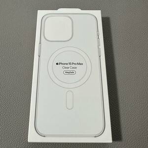 [新品未開封]Apple純正 国内正規品 iPhone 15 Pro Max クリアケース MagSafe 対応 MT233FE/A