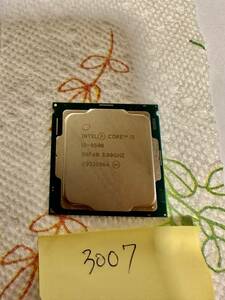 CPU / Core i5-9500 / LGA1151 / BIOS起動確認済み ・保証2週間・3007