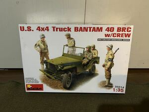 [1/35] Mini art the US armed forces van tam Jeep BRC-40 unused goods plastic model figure 