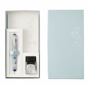 K. Clie Premium Cross × Professional Giga Islim First Snow Limited Set Set Set Seed Найти MF Collaboration 7th Note / Bottle Ink Set