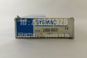 ◆送料無料◆新品 OMRON　プログラムコントローラー CV500-BSC21 ◆保証