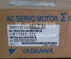 送料無料★新品 YASKAWA サーボモータ SGMPH-04ABA21 ◆保証