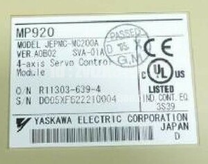 ◆送料無料◆新品 安川 コントローラー モジュール JEPMC-MC200A ◆保証