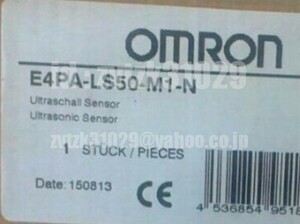 ◆送料無料◆新品 OMRON　超音波変位センサ E4PA-LS50-M1-N ◆保証