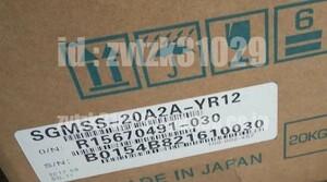 ◆送料無料◆新品 安川 サーボモーター SGMSS-20A2A-YR12 ◆保証