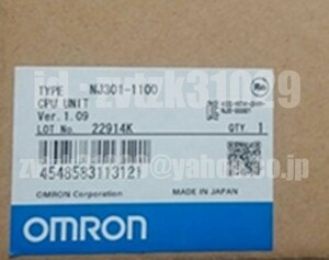 ◆送料無料◆新品 OMRON　CPUユニット NJ301-1100 ◆保証