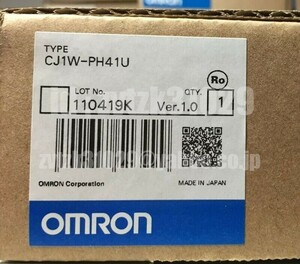 ◆送料無料◆新品 OMRON　プログラムコントローラー CJ1W-PH41U ◆保証