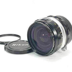 美品 NIKON NIKKOR H.C Auto 28mm F3.5 広角 単焦点 レンズ ニコン オールドレンズ