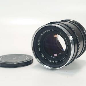 Nikon NIKKOR-Q 135mm F2.8 ブロニカ ニコン ニッコール 日本光学 中判 カメラ用 レンズ ZENZA BRONICA ゼンザブロニカ