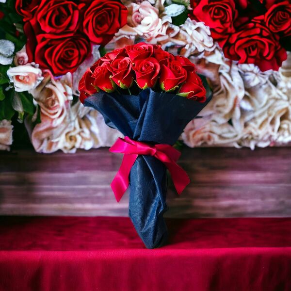 ③「サヴォンローズ」 50本　花束　ワインレッド　バラ　薔薇　プレゼントに！ 贈り物 薔薇 ギフト ラッピング