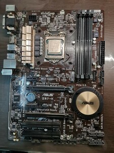 マザーボードAsus z97-k +Intel corei7 4790k4.00GHz+Asus gtx970 DC20c 4gd5+メモリカード8gb ddr3 1600MHzセット　中古品 