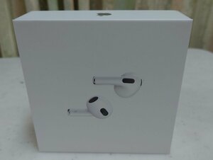 新品・未開封　AirPods MME73J/A 第三世代　レターパック520全国一律520円