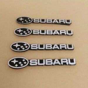 SUBARU スバル　　スピーカーステッカー 　４個組 　１セット