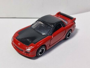 トミカスポーツカーヒストリーコレクション　マツダ RX-7　FD3S　カーボンボンネット加工　自作 改造　カスタム