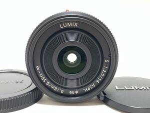 ★特上品★ Panasonic パナソニック LUMIX G 14mm F2.5 ASPH. @2161