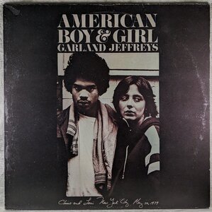 中古LP「AMERICAN BOY & GIRL / アメリカン・ボーイ＆ガール」GARLAND JEFFREYS / ガーランド・ジェフリーズ