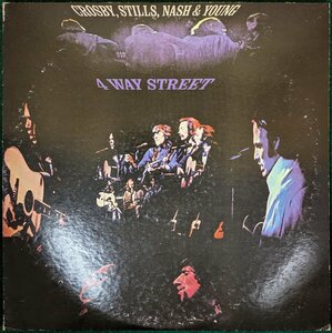 2LP★ライブ盤★中古LP「4 WAY STREET / ４ウェイ・ストリート」CROSBY, STILLS, NASH & YOUNG / クロスビー、スティルス、ナッシュ＆ヤン