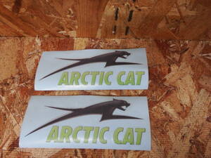 ２枚セット　ARCTIC CATステッカー