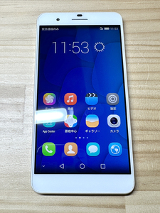超美品★Huawei honor6 plus 32GB (PE-TL10) 海外版 デュアル SIM フリー ホワイト