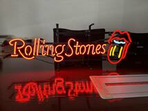 ■ローリングストーンズ　ネオンサイン　Rolling Stones　電飾看板_画像1