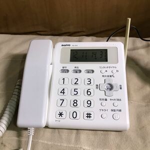 SANYO サンヨー TEL-DJ2 デジタルコードレス 親機 子機 