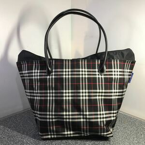 BURBERRY バーバリー ブルーレーベル ナイロン トートバッグ 美品 入手困難