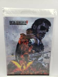 新品 未開封 PS4 メタルギアソリッド METAL GEAR SOLID V: GROUND ZEROES + THE PHANTOM PAIN 海外限定 購入特典 A4 クリアファイル Konami