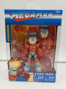 新品 未開封 ロックマン Rockman メガマン Mega Man ファイヤーマン Fire Man 1/12スケール 可動 アクションフィギュア Jada Toys カプコン