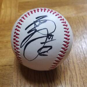  new goods unused autograph autograph ball Japan ham Fighter z west river . shining 