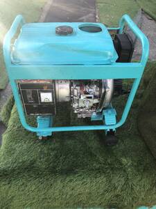 即納品OK 実働 ヤンマー発電機　100V 60Hz 容量2.0kVA YDG2000 ディーゼルエンジンL40搭載