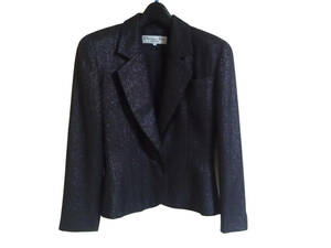  Christian * Dior Christian Dior Dior btikBoutique jacket suit pants blouse wool black lady's 