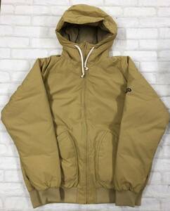 ■ BOGEN ボーゲン BG-802-2 OLIN PARKA オーリン パーカ ダウン ジャケット ベージュ Lサイズ ●231218