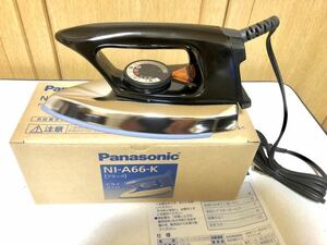 Panasonic レトロ調 自動アイロン NI-A66-K 新品 未使用品