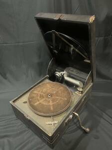 激レア　Columbia コロンビア　蓄音機　Viva-tonal Grafonola MODEL NO.212 ゼンマイ式 昭和レトロ 現状品 ジャンク品扱い