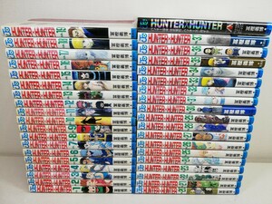 ハンターハンター 1-37巻+ハンターズガイド/冨樫義博【同梱送料一律.即発送】