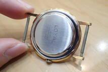 激レア/未使用 デッドストック ◆スイス製 ロイヤル/Royal ツートン文字盤 手巻きメンズ腕時計_画像6