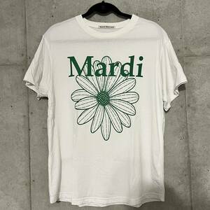 【Mardi Mercredi / マルディメクレディ】フラワーロゴグラフィックTシャツ 韓国ブランド MUSINSA