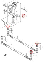 スズキ ジムニー JB23W JB33W JB43Wに ジャダーストップ強化ナット 足回りM12強化ナット締結箇所全般に 締結強化 剛性アップ 20個セット⑥_画像8