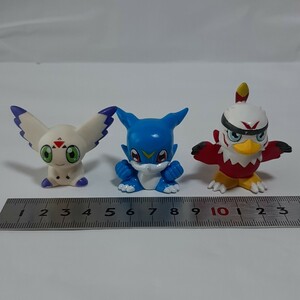  digimon finger doll digimon Tey ma-zkrumon02bimon Hawk mon sofvi figure Japan japanese TOYS