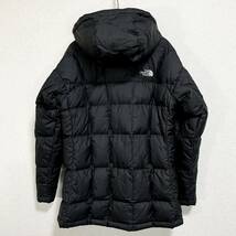 美品人気 ノースフェイス ダウンコート レディースS ブラック フード着脱可 THE NORTH FACE 550フィル ヌプシ バルトロライト ビレイヤー_画像7