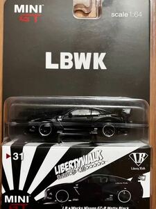 MINI GT / TSM 1/64 Nissan 日産 LB-WORKS GT-R マットブラック　#31